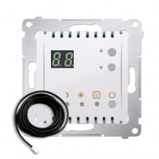 Терморегулятор для теплої статі програмований Simon Premium Білий (DTRNSZ.01/11)